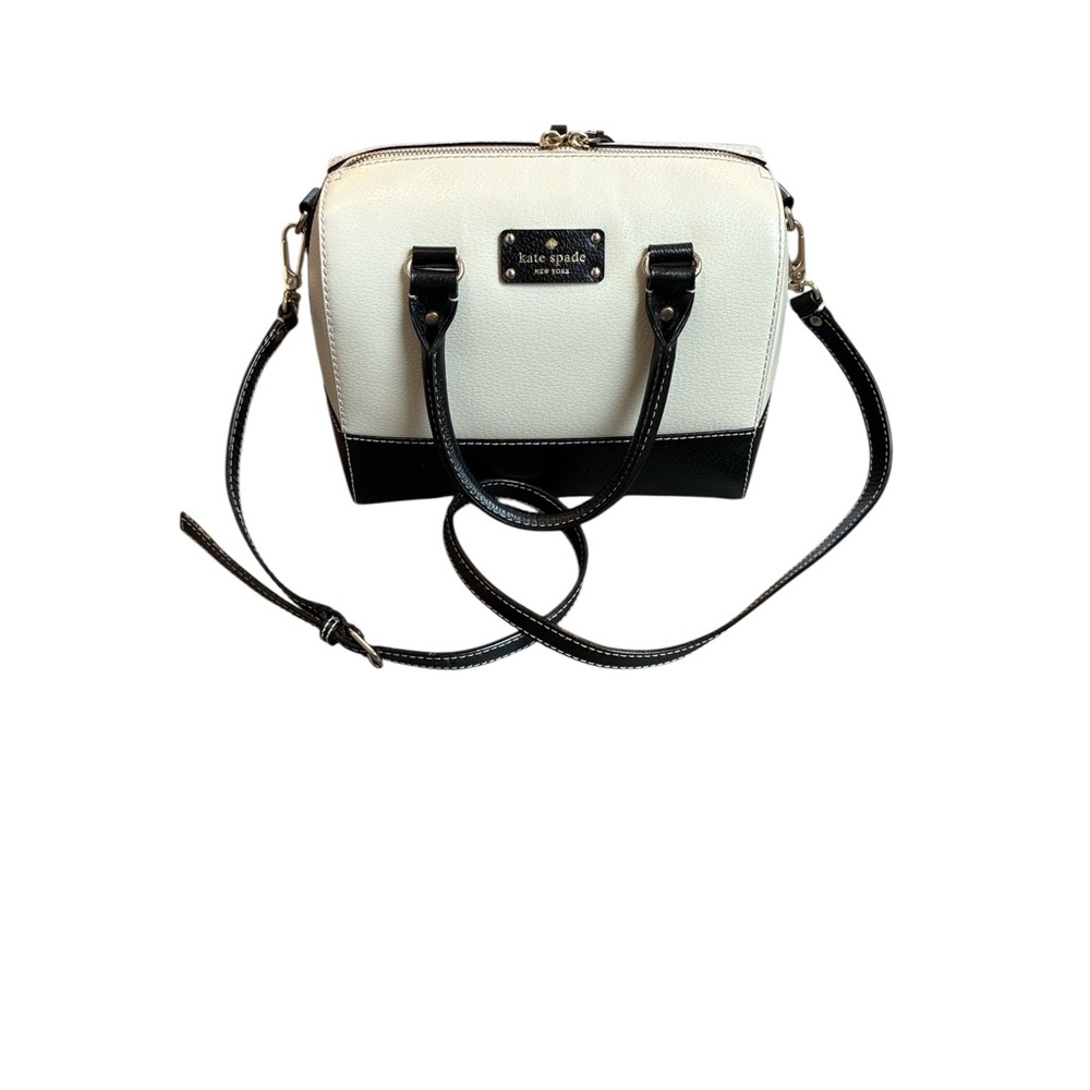 Kate Spade Black and White Satchel